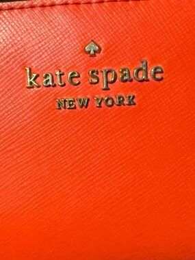 Kate Spade New York Saffiano Wallet - Bright Red